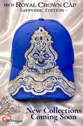 Sapphire Royal Crown Cap