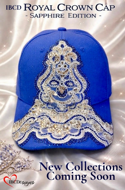 Sapphire Royal Crown Cap