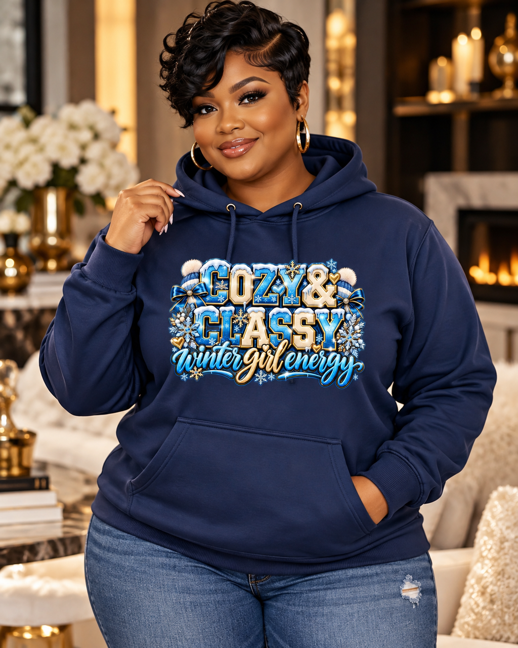 Cozy & Classy Winter Girl Energy