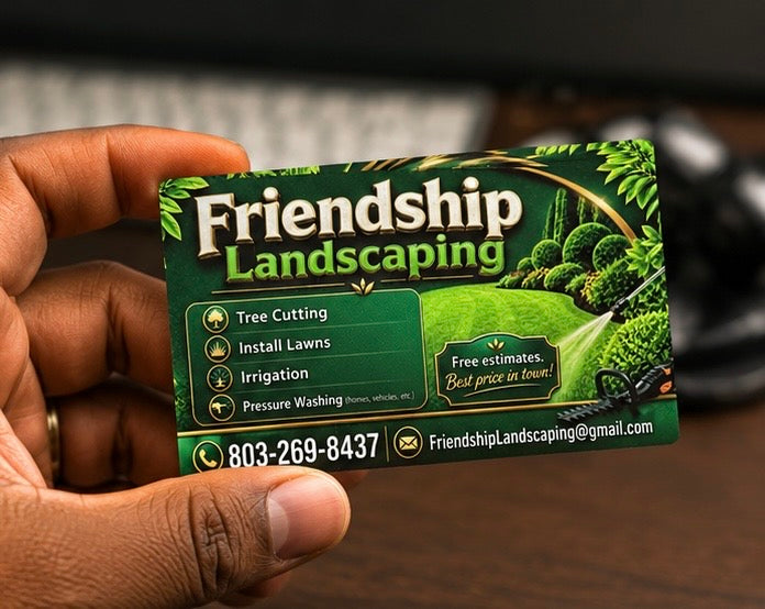 Aluminum Business Cards (Custom)