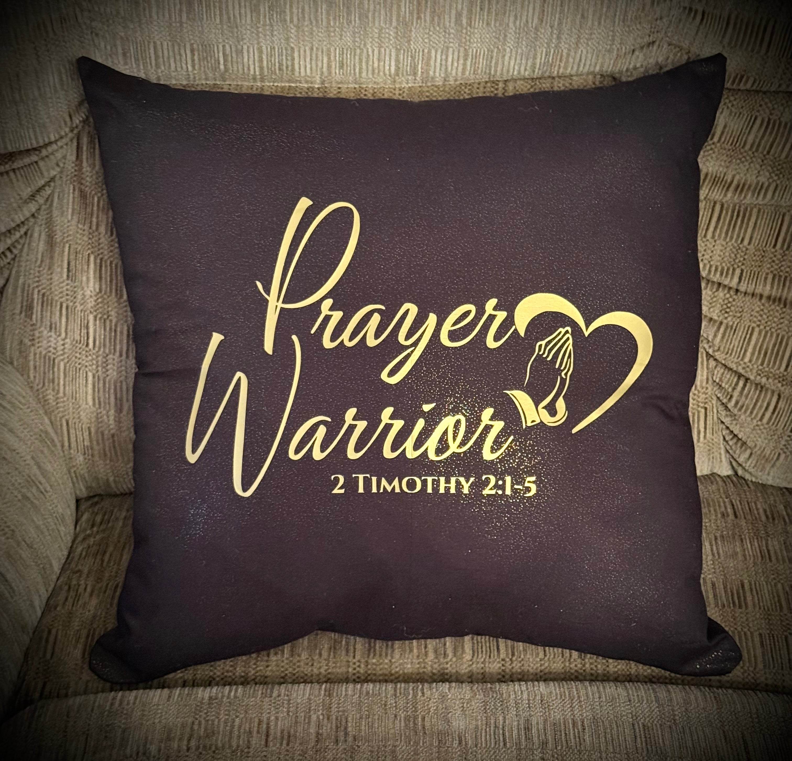 Prayer Warrior Pillow Case