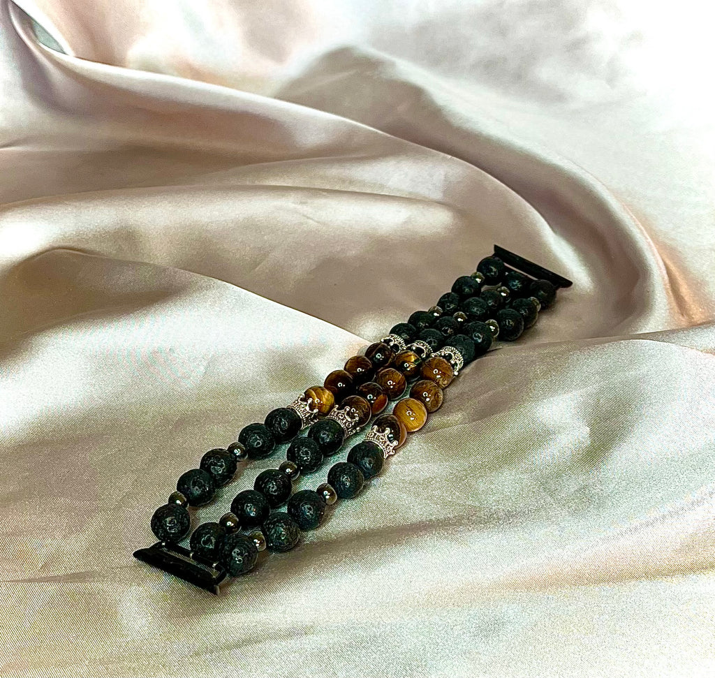 Tiger’s Eye Lava Watch Band
