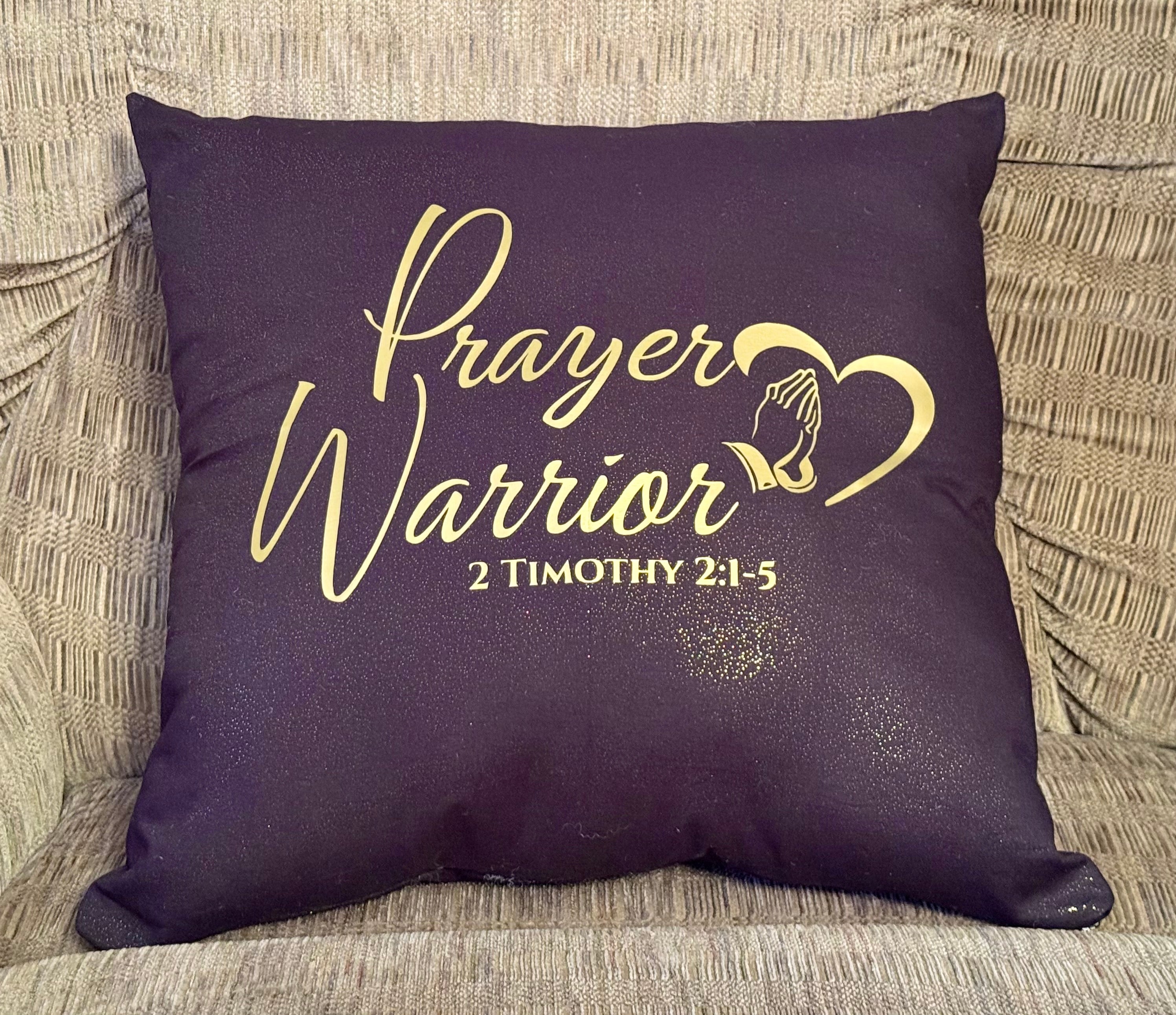 Prayer Warrior Pillow Case