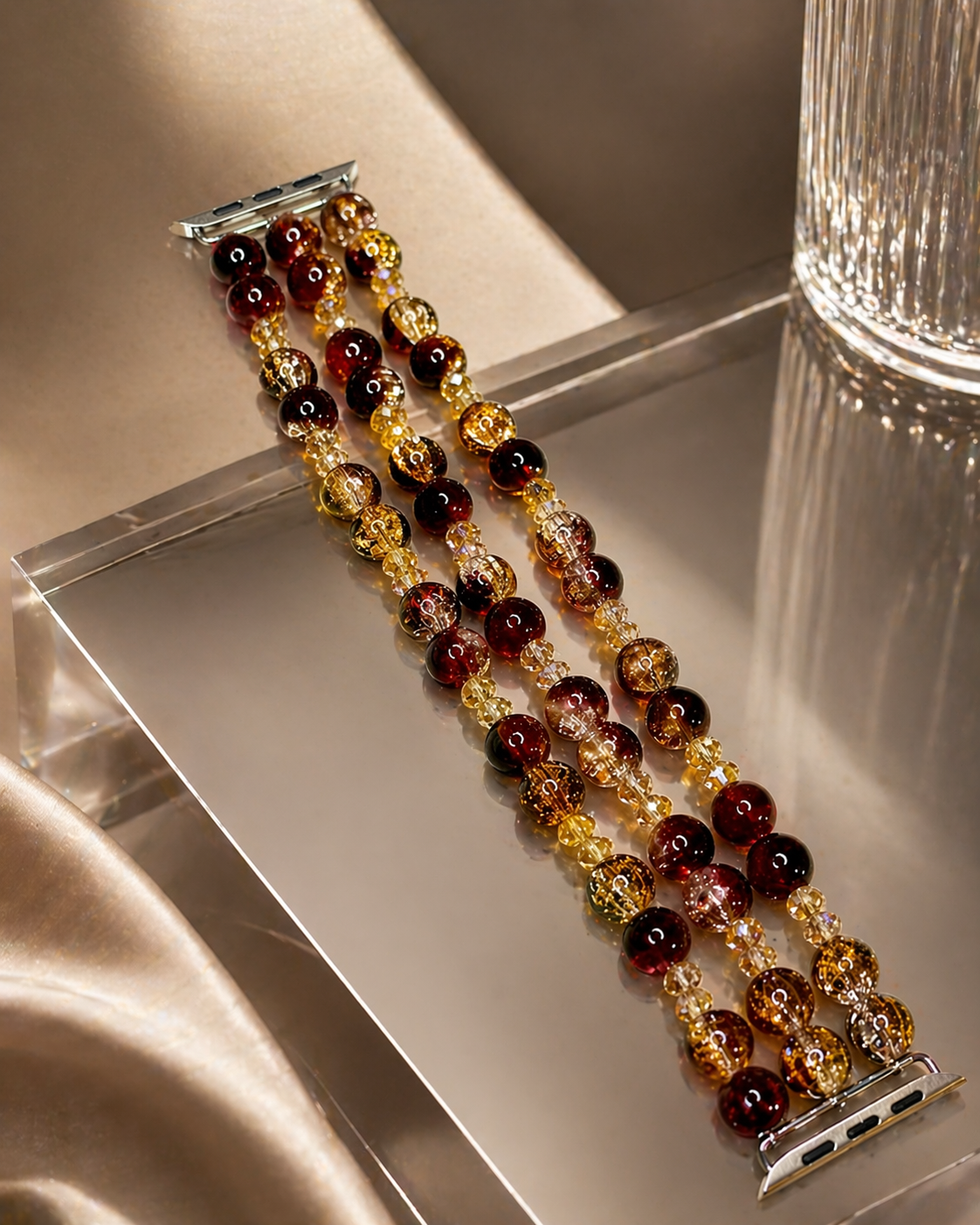 Merlot Champagne Luxe Watch Band