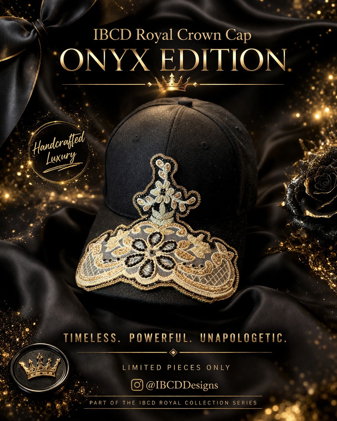Onyx Royal Crown Cap