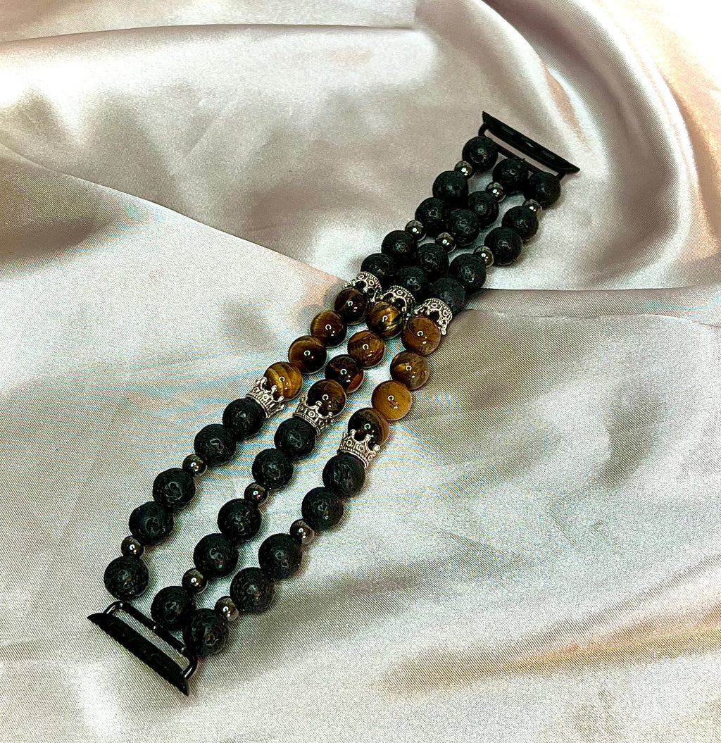 Tiger’s Eye Lava Watch Band