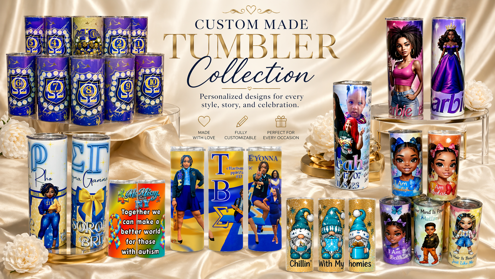 Custom 20 oz Tumblers