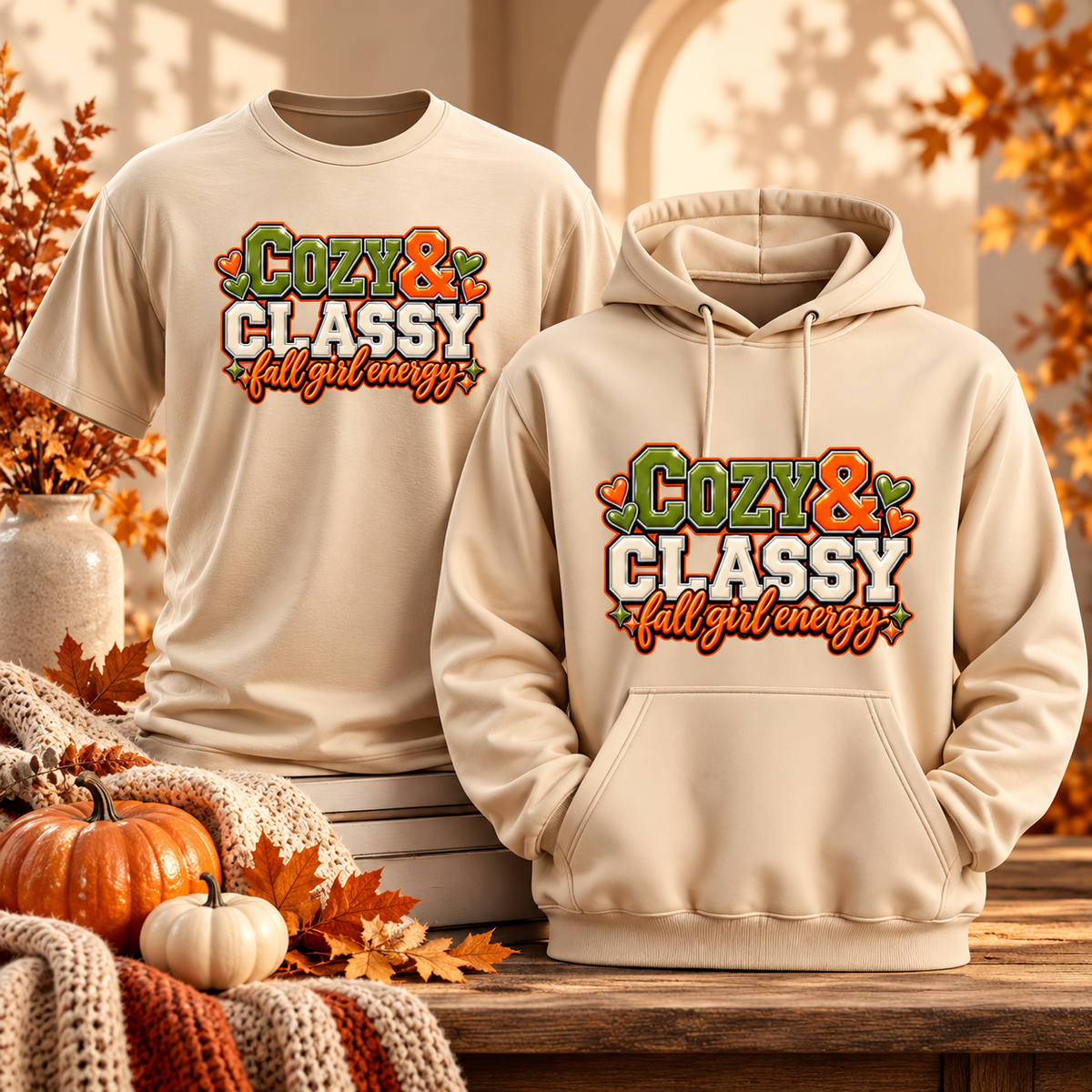 Cozy & Classy Fall Girl Energy