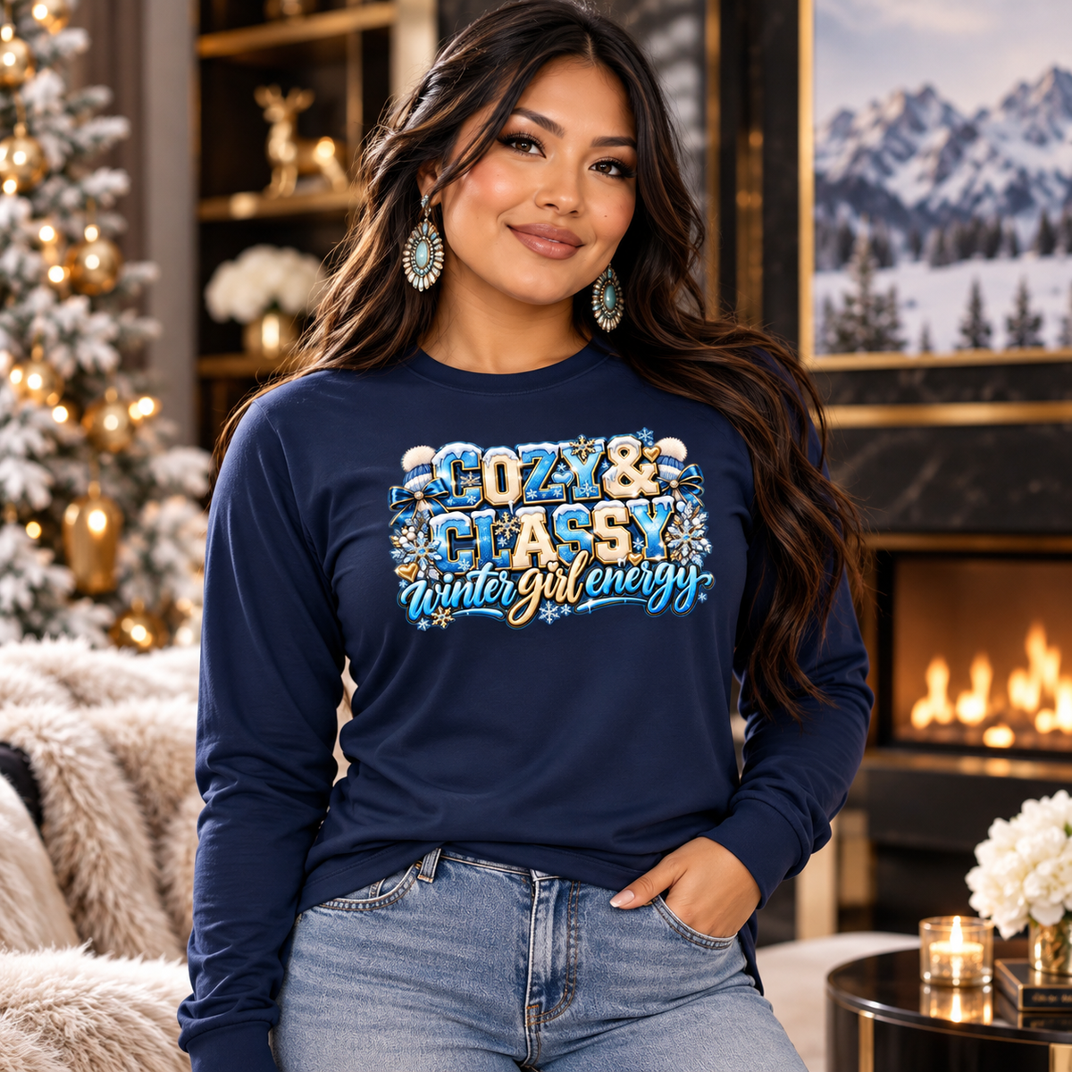 Cozy & Classy Winter Girl Energy