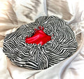 Zebra Satin Bonnet