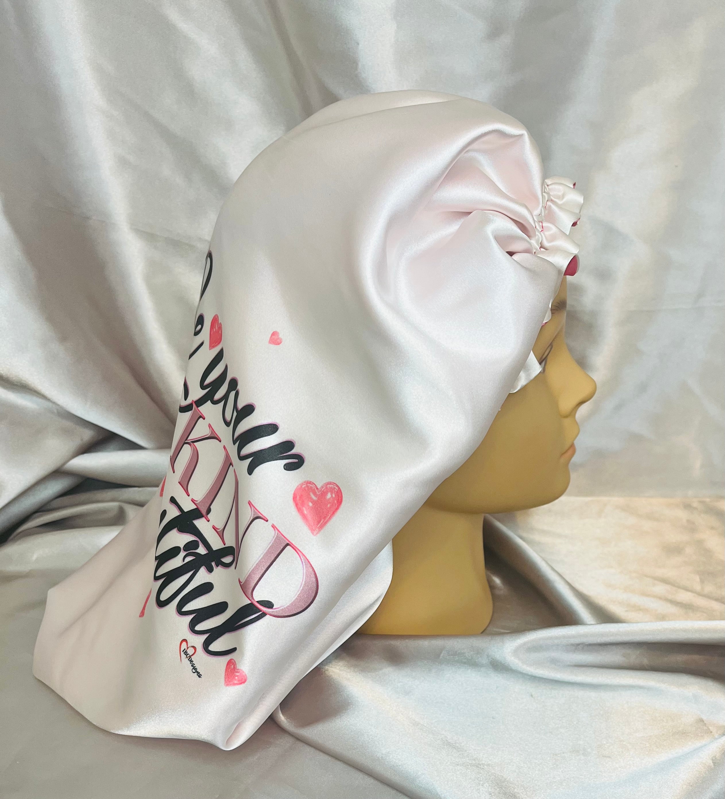 Custom Satin Bonnets