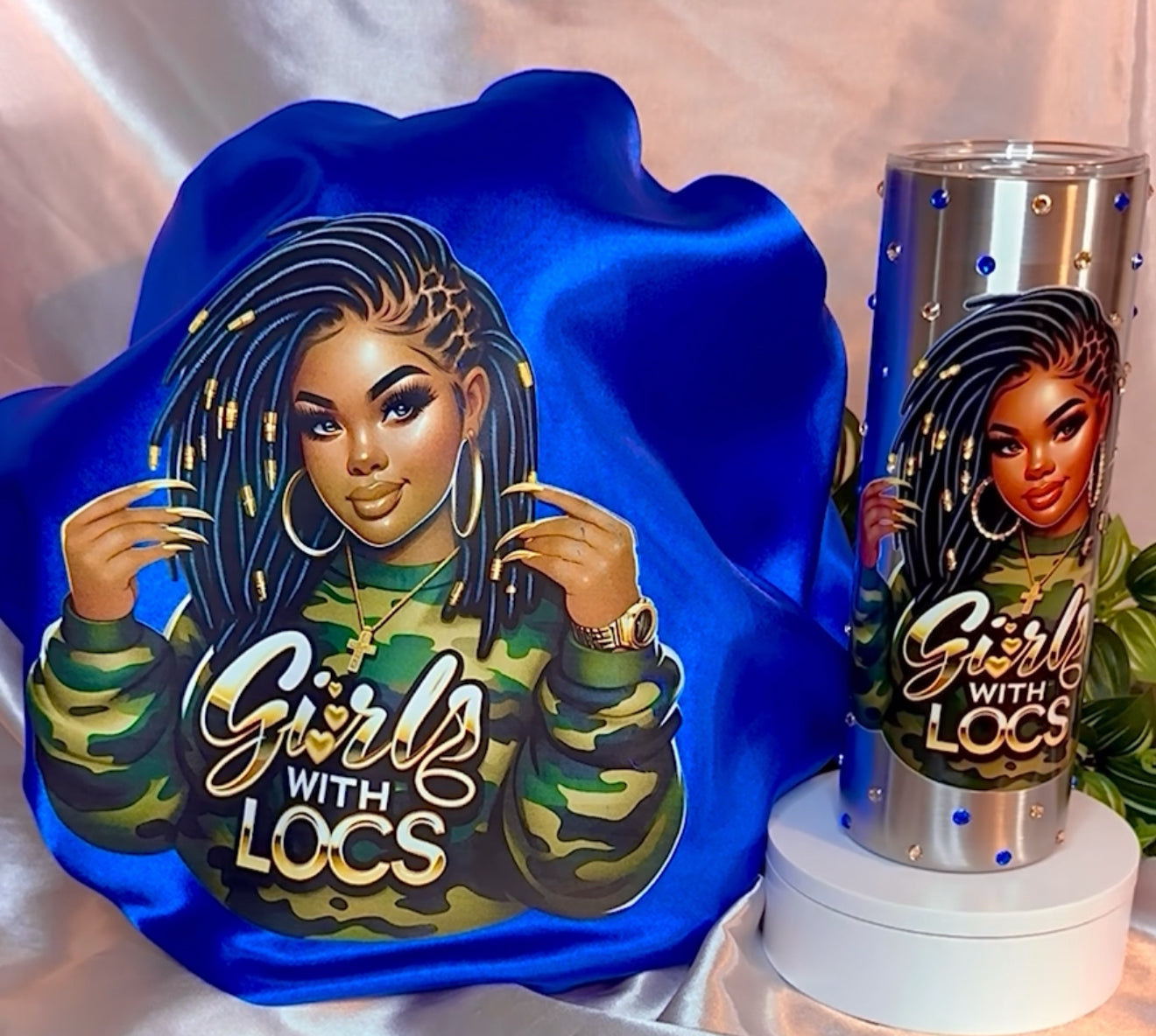 Custom Satin Bonnets