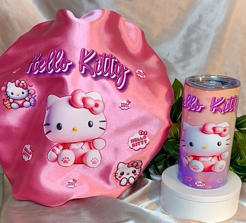 Custom Satin Bonnets