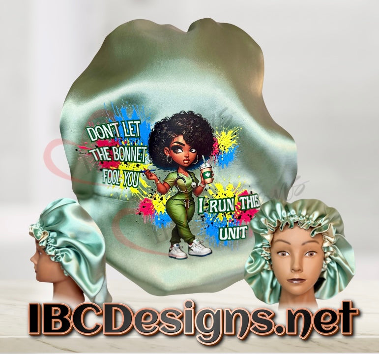 Custom Satin Bonnets